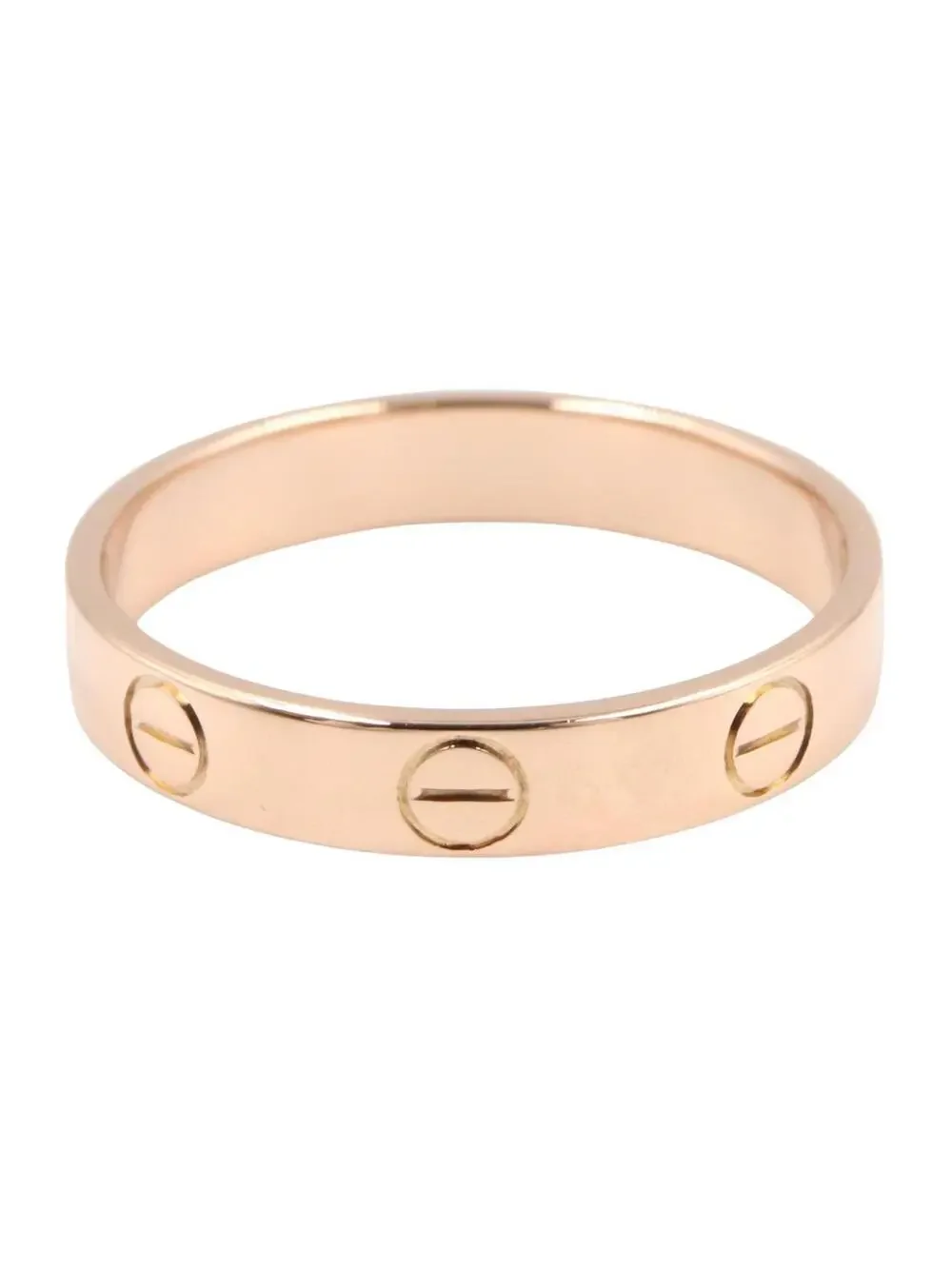 Cartier Mini Love Ring 18Krg Pink Rose #300234C14B